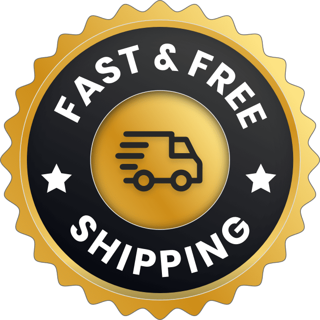 Fast and Free Shipping